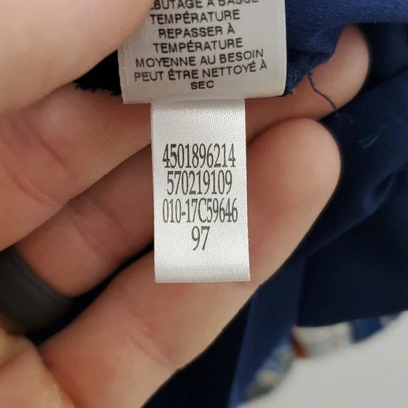 Chicos Cape Sleeve Popover Kimono Status Medallion Tassel Neck Flowy Womens 2 L - Picture 12 of 13